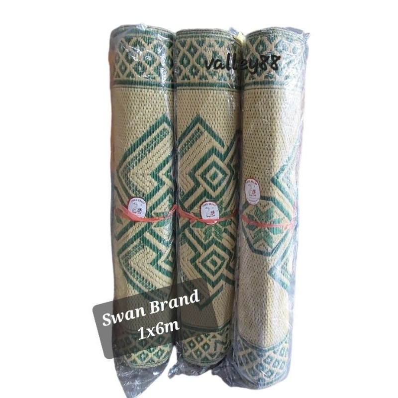 LF64YD Tikar swan roll ijo 1x6meter/tikar gulung/tikar masjid arisan/swan brand ASLI