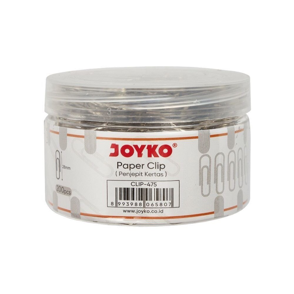 

(TOPLES) PAPER CLIPS / KLIP KERTAS - JOYKO CLIP-475