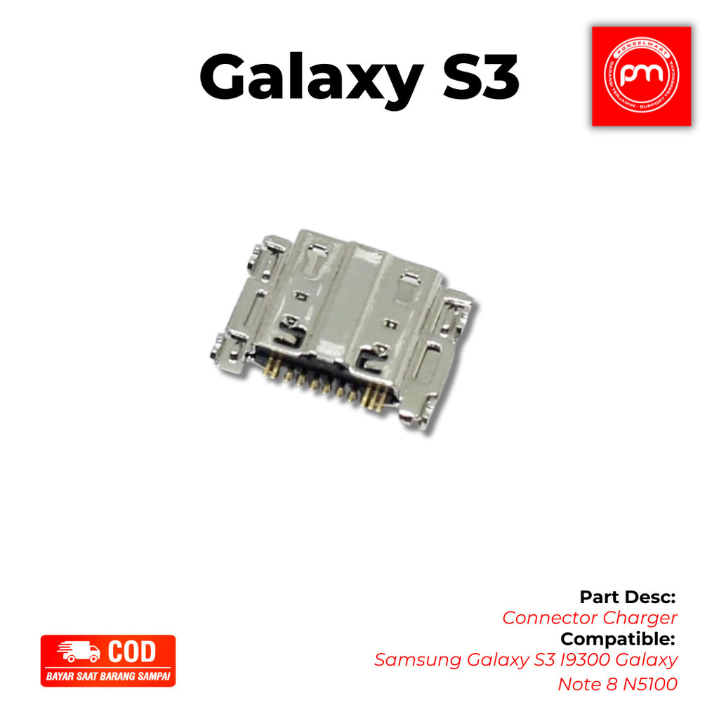Konektor Cas Samsung Galaxy S3 Connector Charger I9300 Concas Galaxy Note 8 N5100