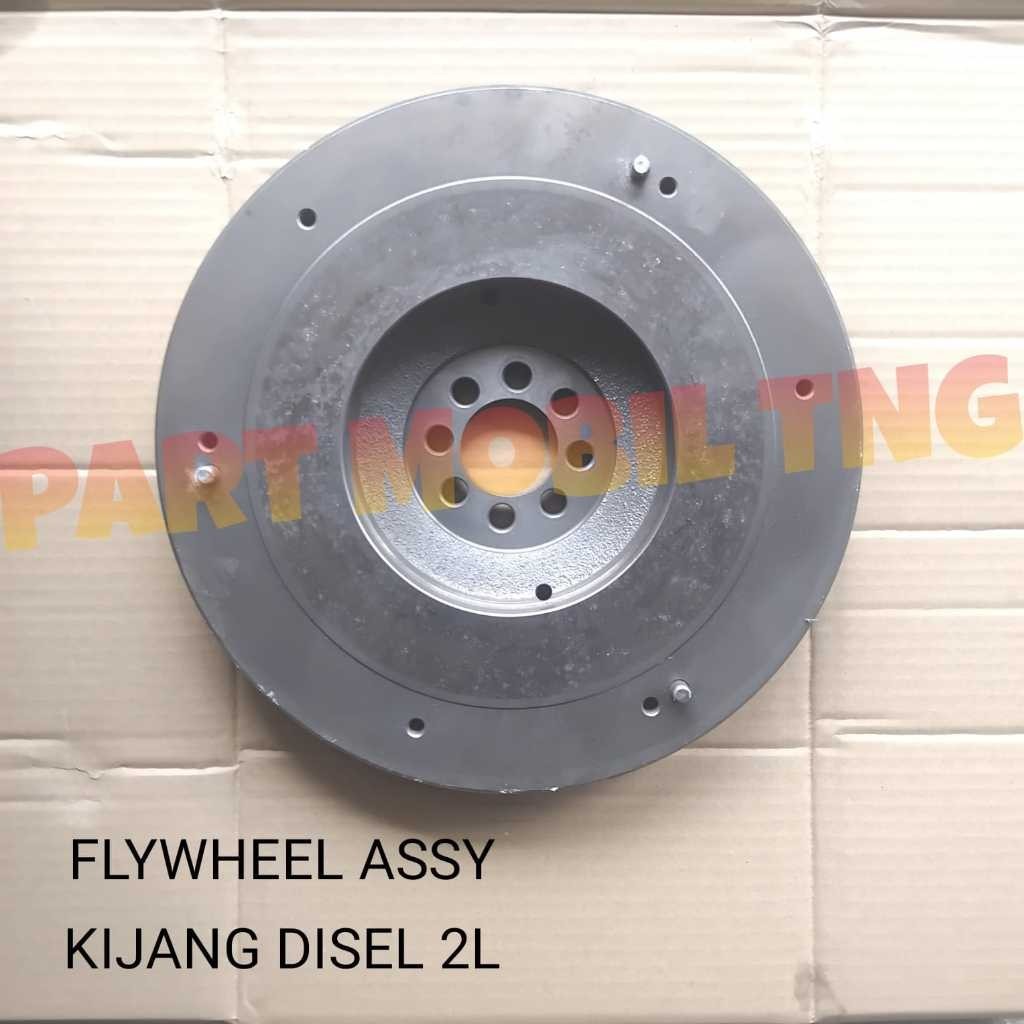 Flywheel Assy Roda Gila Gigi Gendeng Toyota Kijang Kapsul Diesel/Kijang Diesel 2L