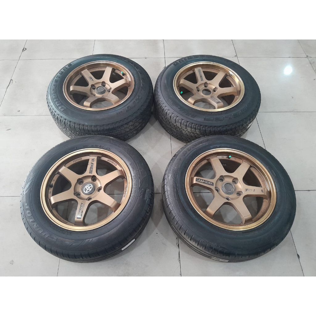 VELG RACING TERIOS RUSH INNOVA HILUX SC TE37 RING 16 PCD 5X114,3