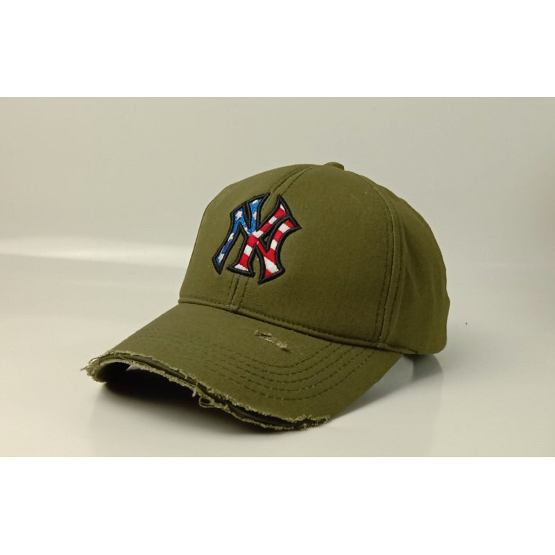 Terbaru Topi Baseball Semi Import Pria / Wanita Distro Baseball Polocaps Sobek-Sobek Terbaru 2023