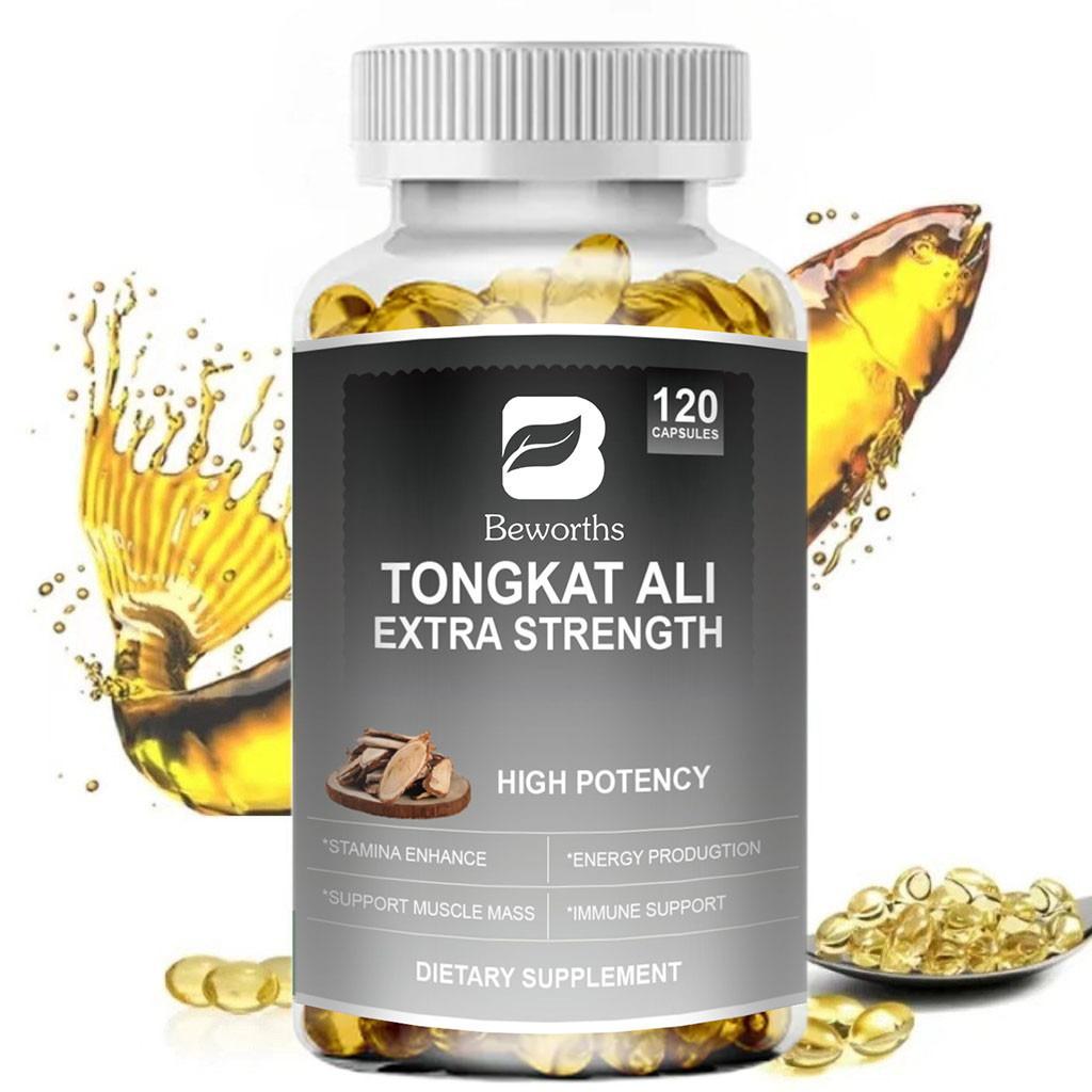 Kapsul Ekstrak Tongkat Ali 200:1 120 Kapsul Suplemen Stamina dan Energi