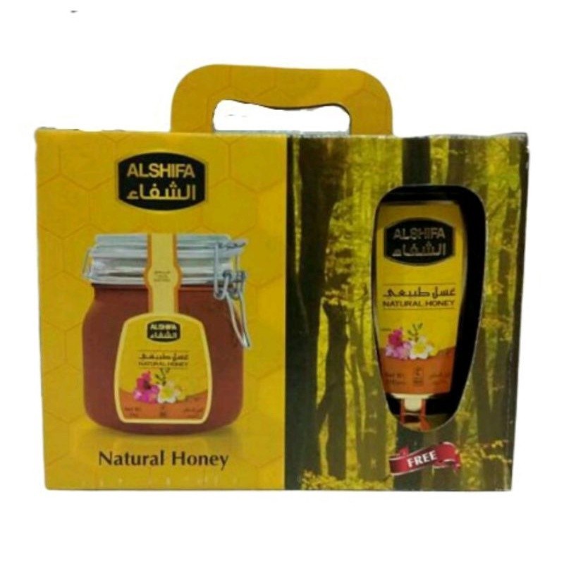 

Paket Madu Al Shifa 1kg free 250gr natural honey