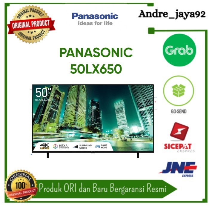 Led Tv Android Panasonic 50 Inch TH-50LX650