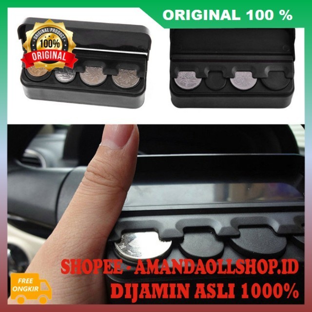 BELI 1 GRATIS 1 Asobi Coin Holder Tempat Penyimpanan Koin Portabel Tempat Uang Koin Receh Logam Mobi