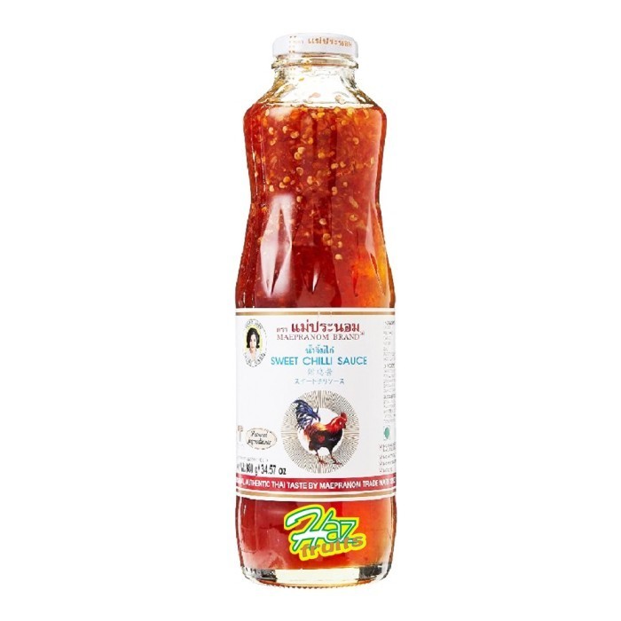 

Sweet Chili Sauce Maepranom Brand 980g | Sambal Bangkok | Thailand