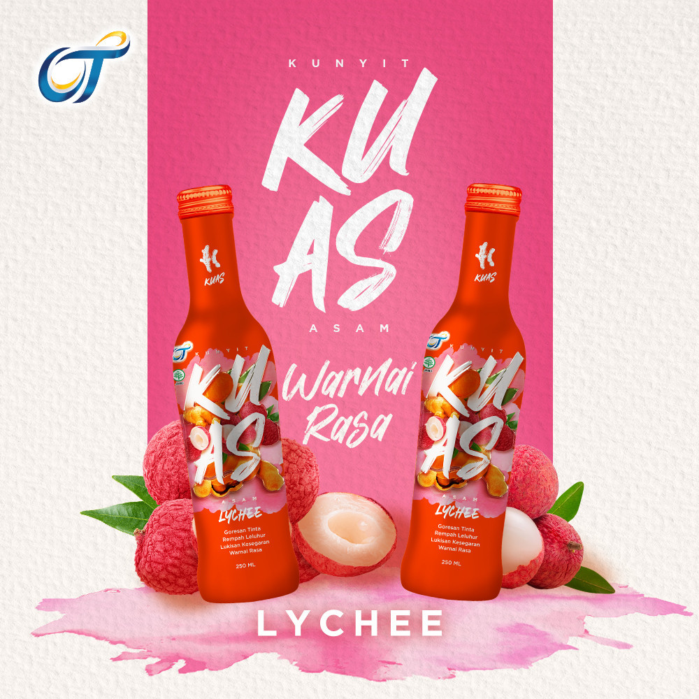 

KUAS Lychee 250ml - Bundling 2 Botol