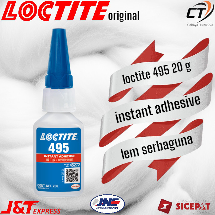 

Lem Serbaguna Loctite 495 20Ml Lem Sepatu Dan Sendal