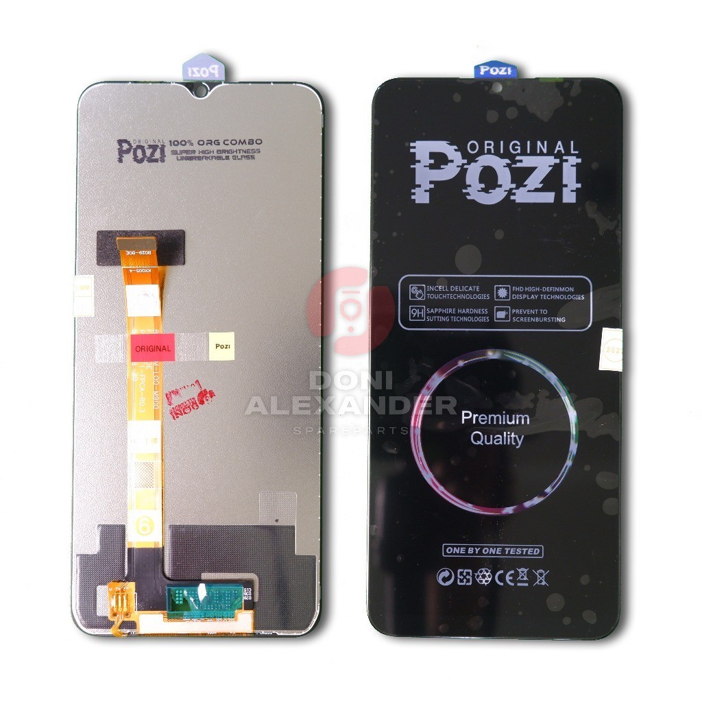 LCD TOUCHSCREEN REALME C3 - REALME 5 - 5i - 5S - 6i COMPLETE ORIGINAL FULLSET