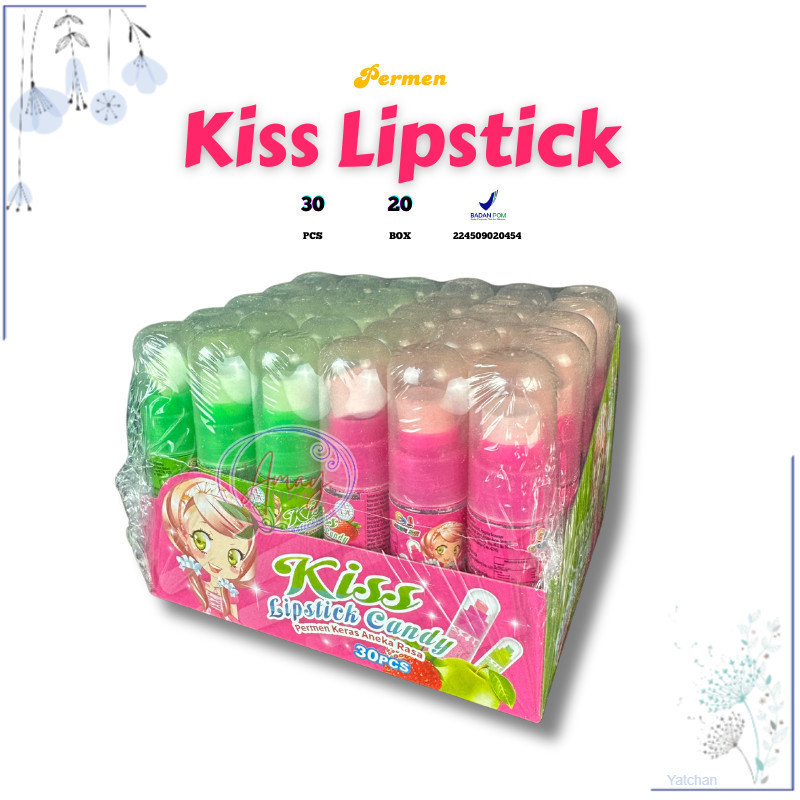 

DSM PERMEN KISS / PERMEN LIPSTICK ISI 30 / PERMEN LUNAK VIRAL