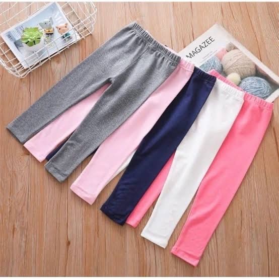 Legging Kaos Rayon Anak Usia 5 - 15 Tahun / Legging Anak Perempuan / Legging Anak Laki