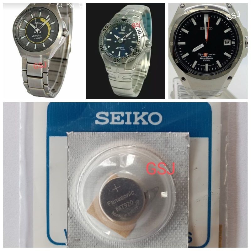 Baterai Seiko Kinetic Auto Relay  Seiko FOR SMA 119/119PI/SMA 137/155P1