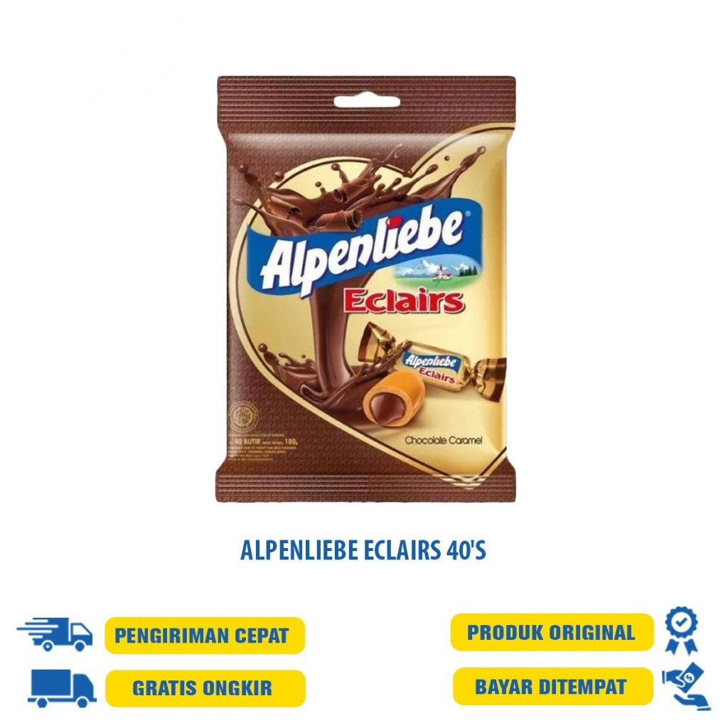 

ALPELIEBE PERMEN ECLAIRS/STRW/KARAMEL 50S