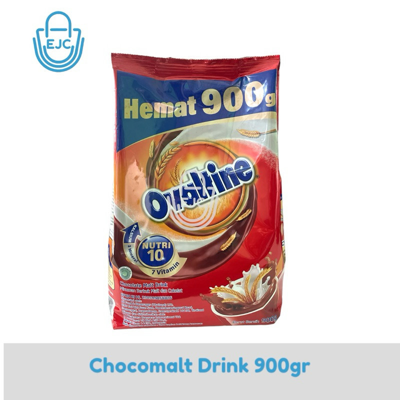 

[EJC] Ovaltine Chocolate Malt Drink Bubuk Minuman Coklat Malt 900gr