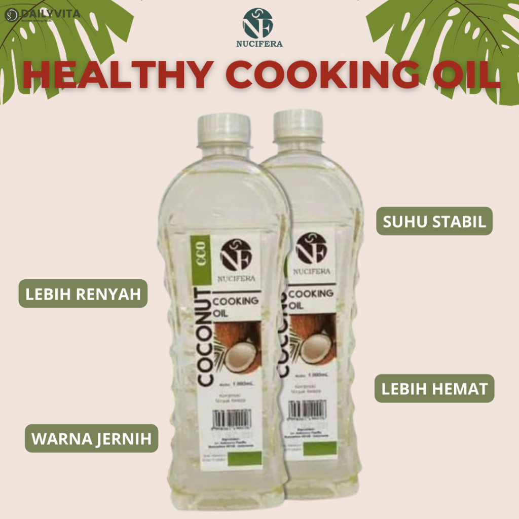 

Nucifera - Coconut Cooking Oil 1000 ml