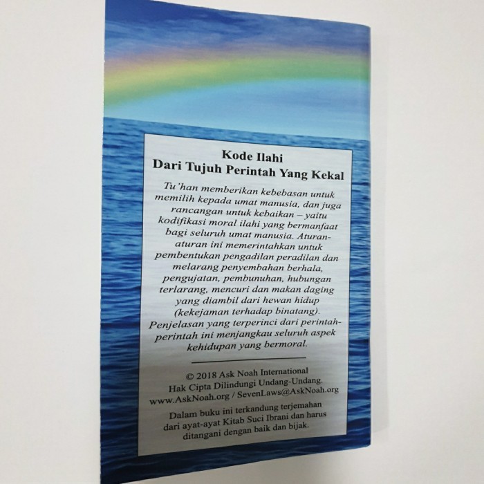 Terlaris ✨ -Siddur Bnei Noah Bahasa Indonesia