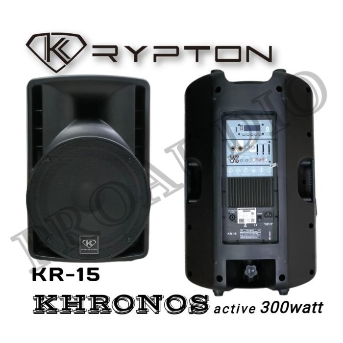 Agen SPEAKER PASIF KRYPTON TIPE KHRONOS 15 INCH 300 WATT HIGH QUALITY Harga Sepasanggg