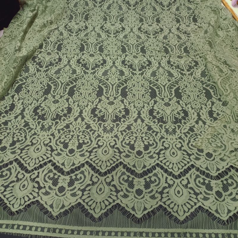 Brukat Semi francis Original Fatmawati Corneli Cord Bakal Kain Kebaya Semi Francis Fatmawati Seragam