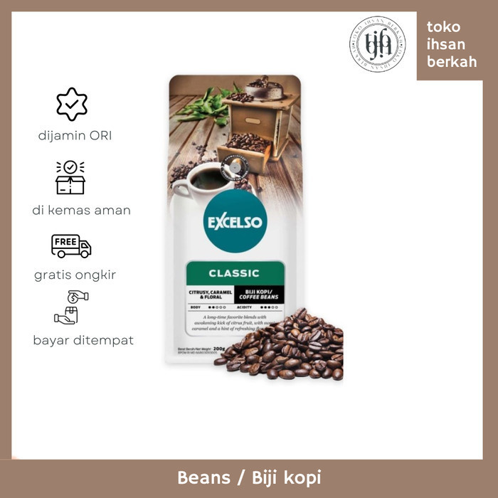 

Excelso Kopi The Classic Biji 200G