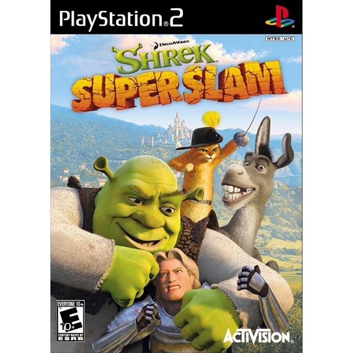 Kaset Playstation 2 - Shrek SuperSlam