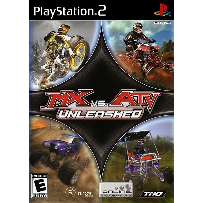 Kaset Playstation 2 - MX Vs ATV Unleashed