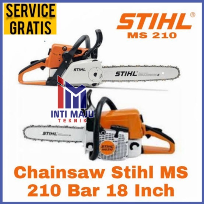 STIHL MS 210 Chainsaw Mesin potong kayu Gergaji mesin/senso Original