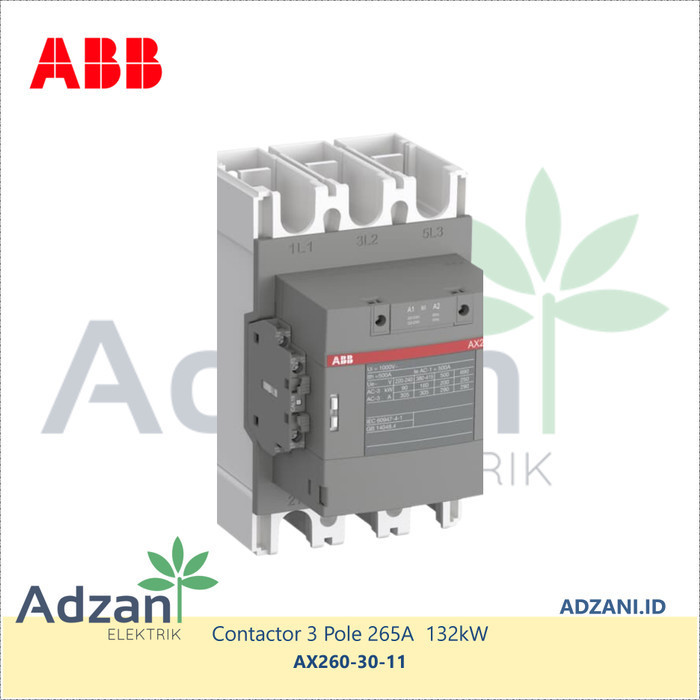 ABB Contactor AX260-30-11 265A 132kW 220VAC Kontaktor 1SFL547074R8011
