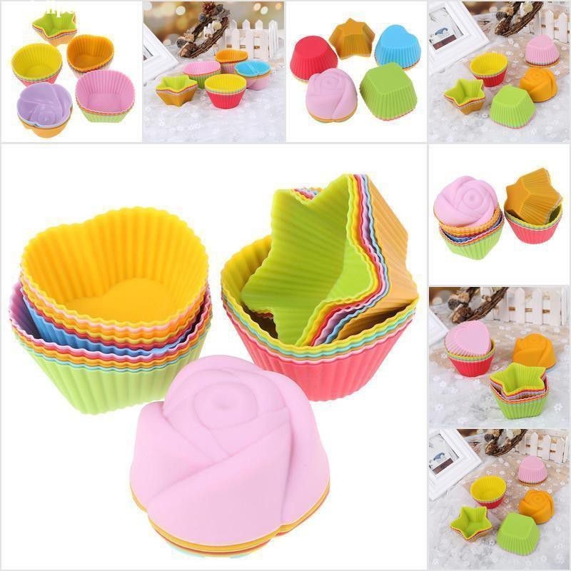 

CetakanMuffinSilikonKueCupCakeMuffinPudingCupcakeSiliconeBento/MuffinCupcakeBakingMoldsSiliconeCakeMold/dollpen