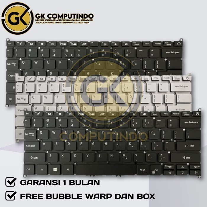 Keyboard Laptop Acer Swift 1 SF114-33 SF114-34 N20H2