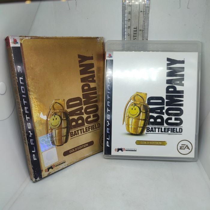 Kaset Game BD Playstation 3 Ps3 Battlefield Bad Company Gold Edition Disc Ori Play Station