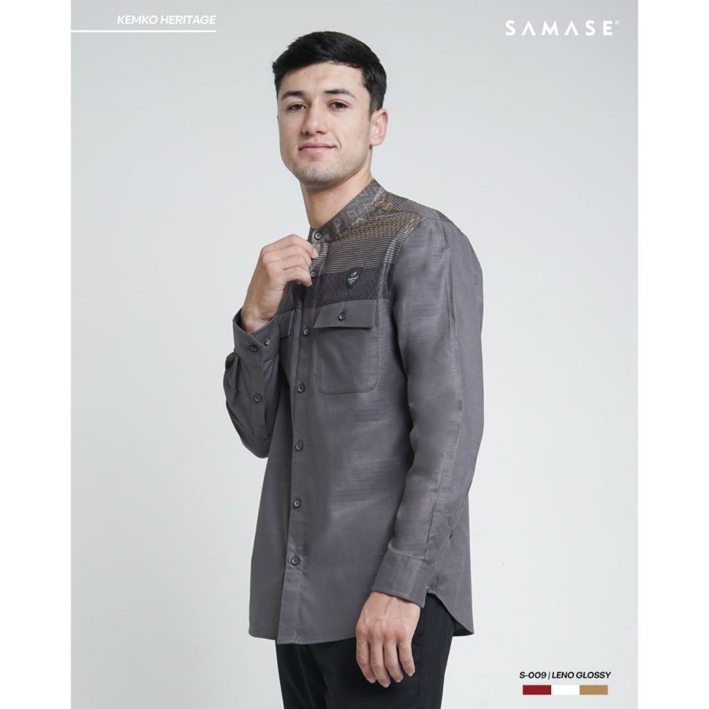 SAMASE Kemko Heritage S009 Koko Batik Lengan Panjang