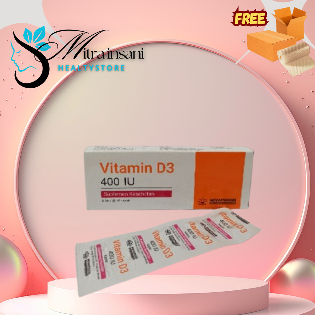 vitamin d3 400iu novapharin