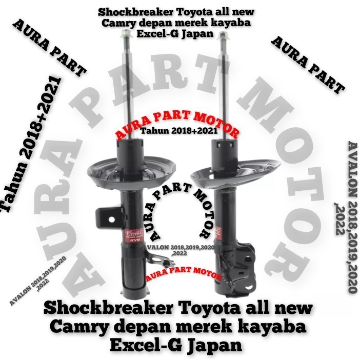 shockbreaker shock kayaba Excel-G depan toyota all new camry tahun 2018 / 2019 / 2020 / 2021 / 2022 