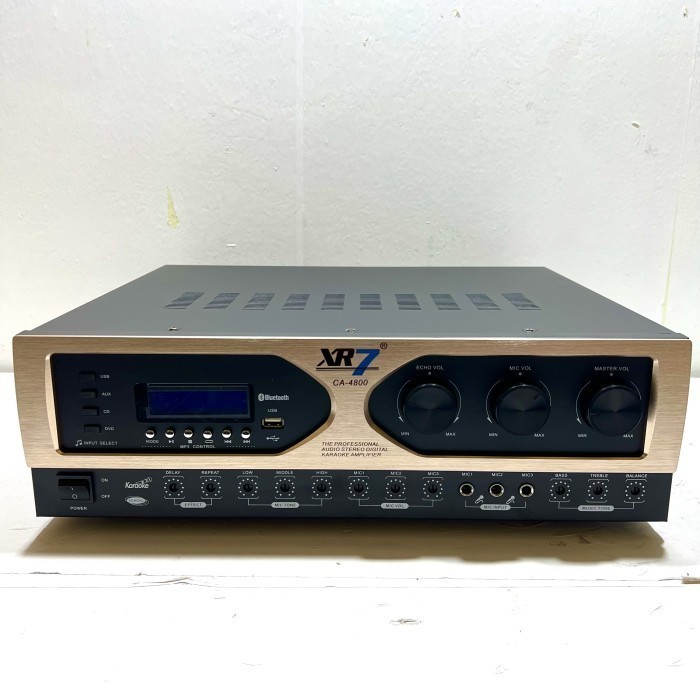 Amplifier XR7 CA 4800 Original Power XR 7 CA4800  USB - Bluetooth
