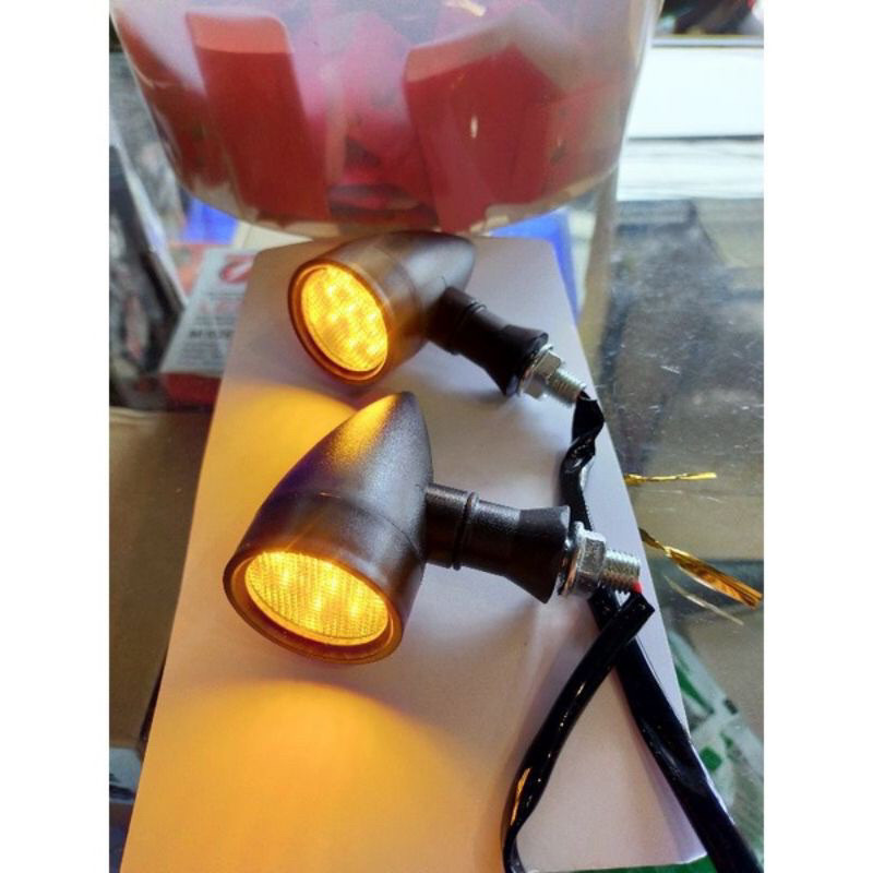 BOHLAM SEIN BOLAM T10 SENJA ORANGE PER Sein Murah Supra Beat Matic Laki LAMPU SEIN MOTOR CUSTOM UNIV