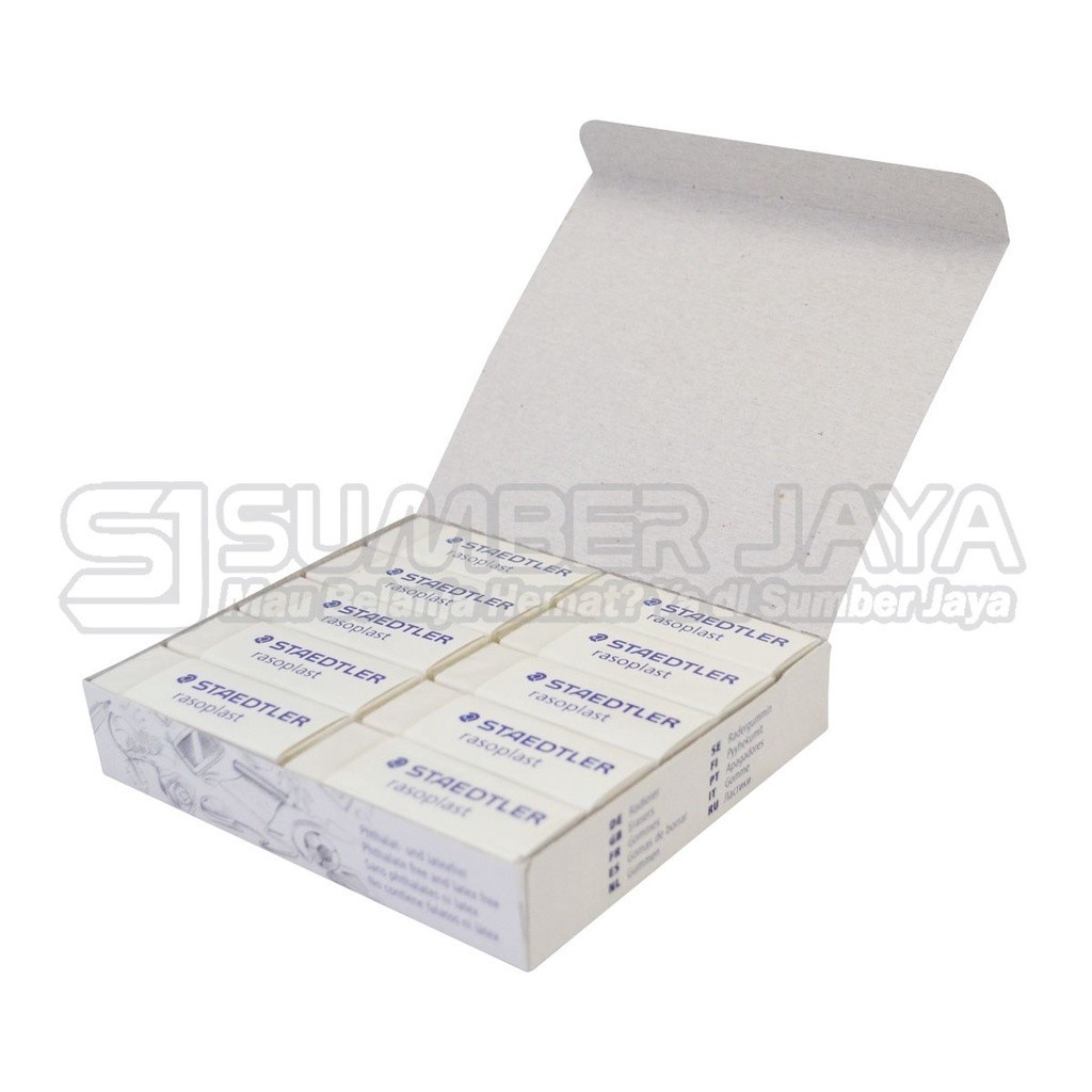 

Penghapus Pensil Kecil Staedtler Rasoplast B20/B30/B40 Putih