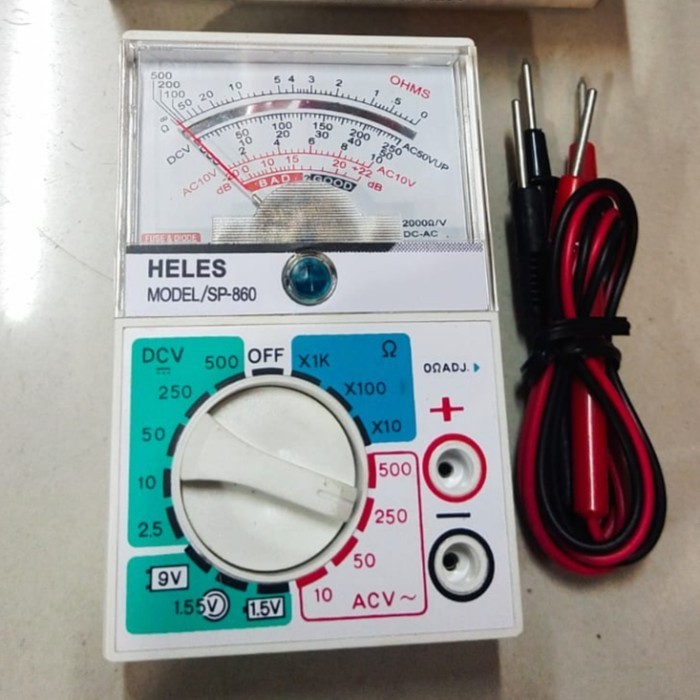 MULTITESTER HELES SP860 / AVOMETER / MULTITESTER ANALOG HELES SP-860