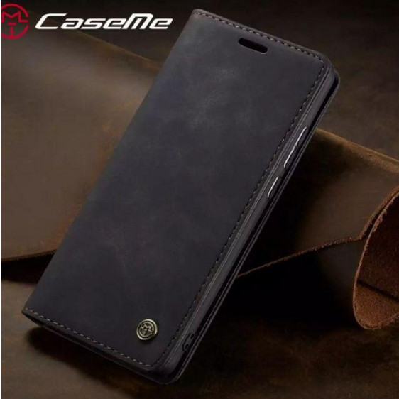 BEST Samsung A30-A30S-A50S Premium Flip Case Casing Wallet Dompet Magnetic - A30/A20, Hitam