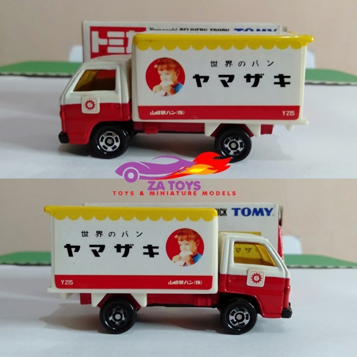 PTS99 Diecast Isuzu ELF Yamazaki Truck Box Tomica Tomy Biru