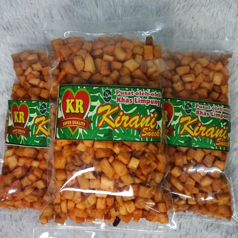 

Keripik Singkong Dadu Rasa Balado