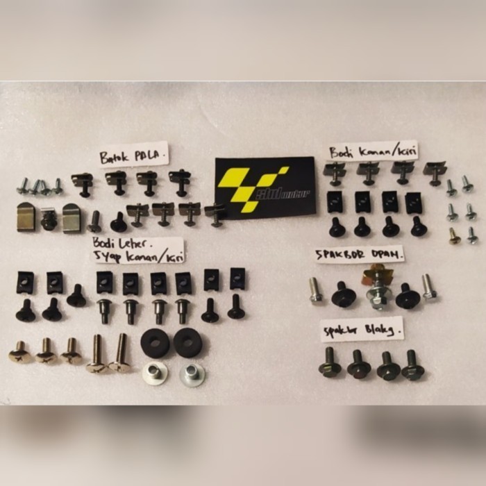 Baud - Baut Fullset Full Body Bodi Honda Revo Fit 110