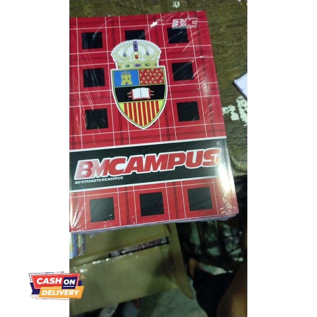 

✨LARIS✨ -Buku Tulis Big Bos CAMPUSS/BMCAMPUS 1 PACK (10 BUKU )
