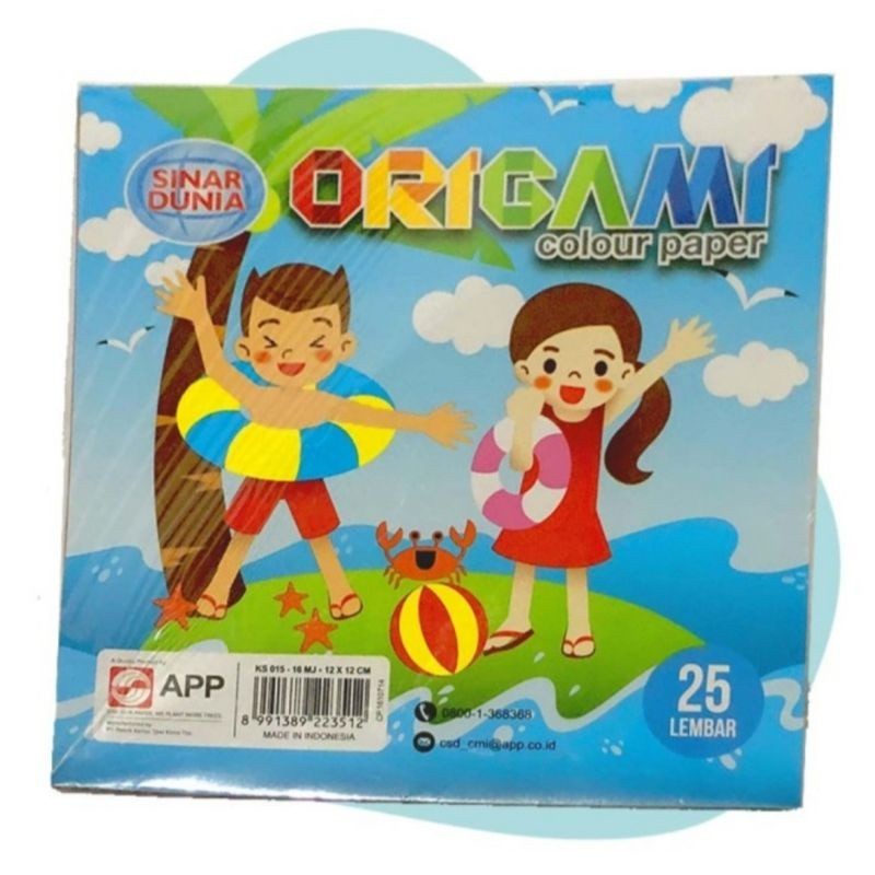 

Kertas lipat/ origami SIDU - ABO