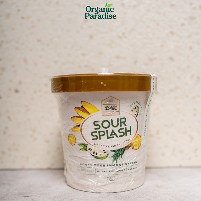 

Golden Natura Sour Splash Ready To Blend Smoothies / Siap Di Blend 200 gram