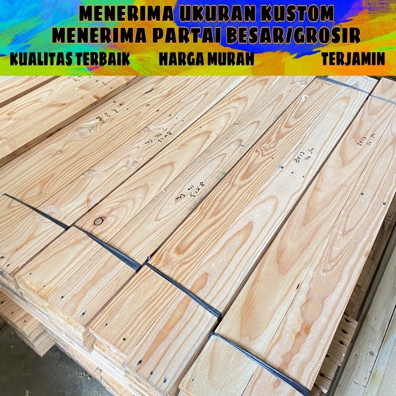 Kayu Jati Belanda Sudah Serut Kayu Palet Jati Belanda