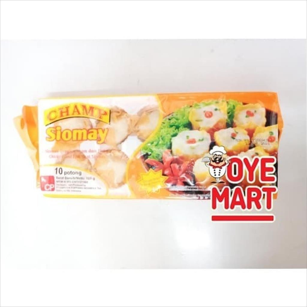 

CHAMP CHICKEN & FISH SIOMAY 180GR SIOMAY AYAM DAN IKAN HARGA PROMO