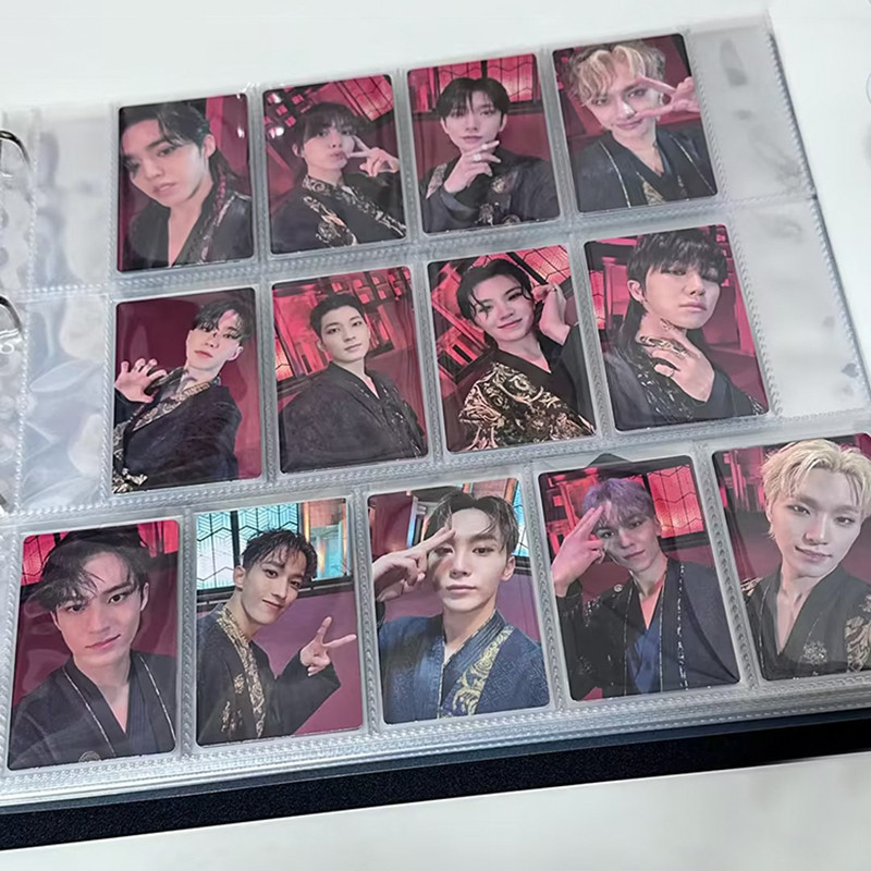

12/13 Grids Photo Card Binder Kpop Photocard Holder Photo Card Packaging Supplies Idol Cards Collect Book Kpop Binder 포토카드 바인더