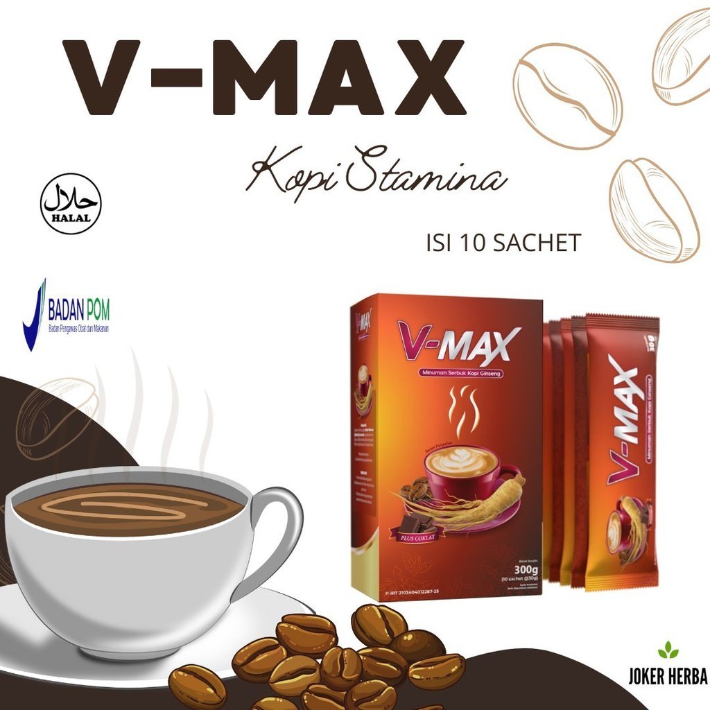 

Vmax Kopi Stamina Wanita Rasa Cokelat Minuman Pperangsang gairah sexsual wanita Kopi Penambah Gairah