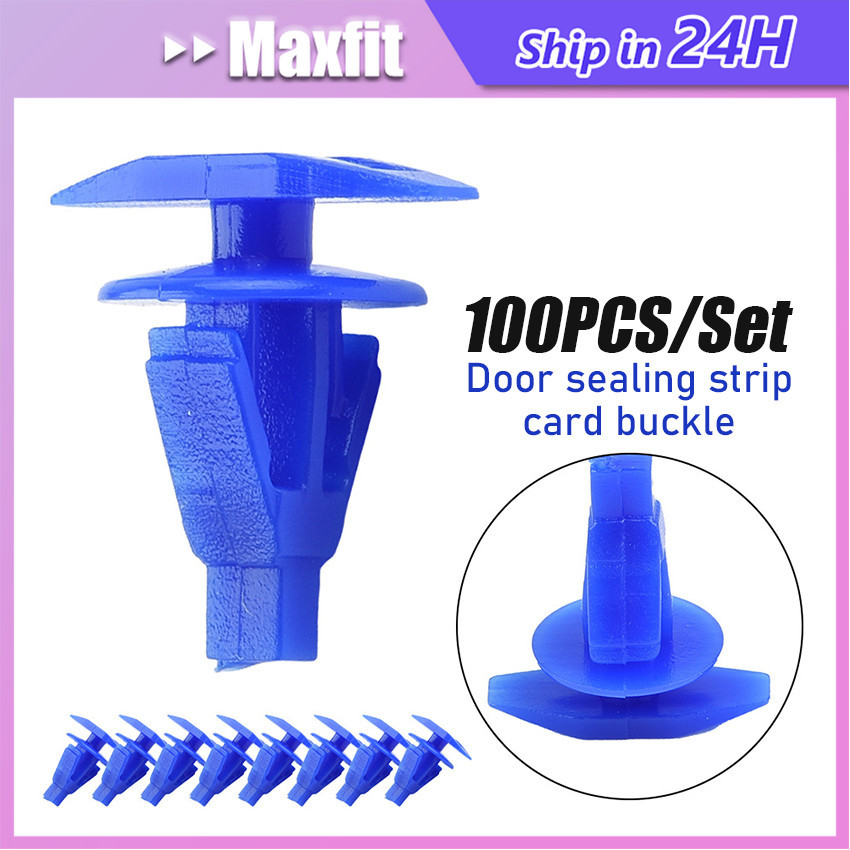 Baut Rivet/Universal Klip Bumper Baut/Baut Rivet Mobil/100PCS/baut rivet serbaguna/Plastik Bemper Cl